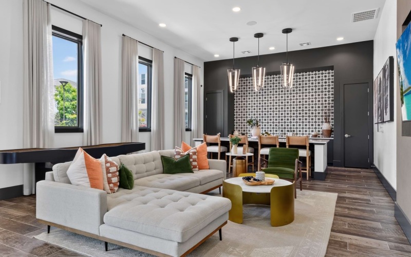 resident lounge area
