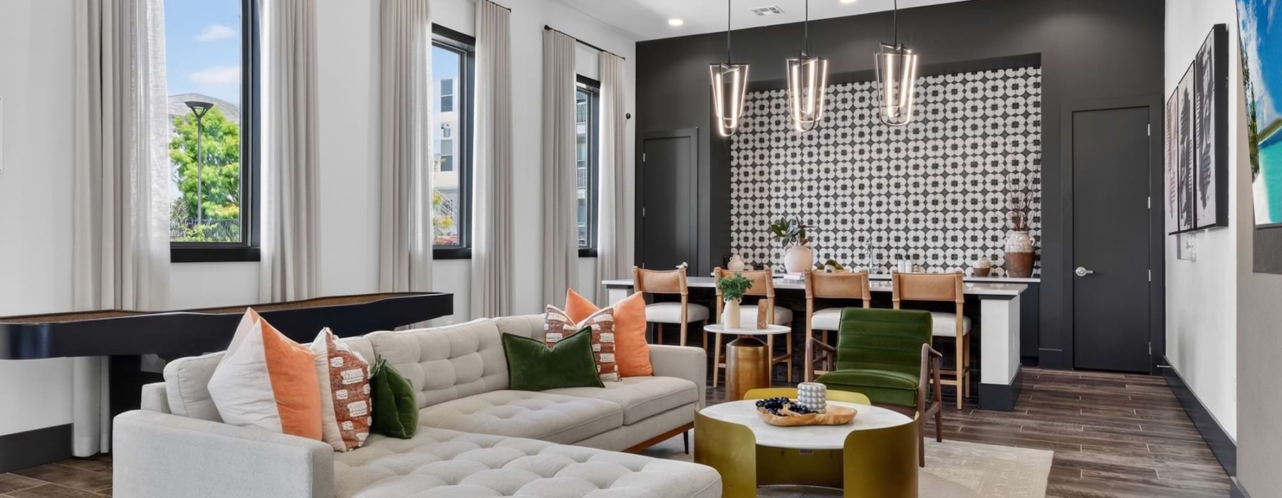 resident lounge area